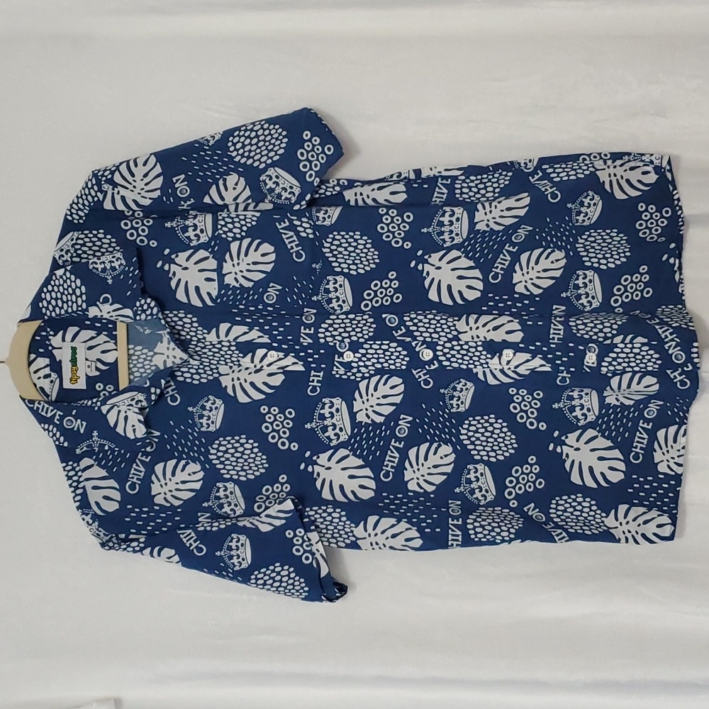 Tipsy Elves Chive On Button Down Shirt Size XL